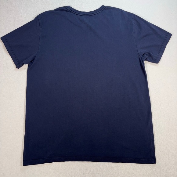 Katin Pocket Base T-Shirt Men's L Navy 100% Organic Cotton Logo Crewneck Tee - Picture 2 of 13